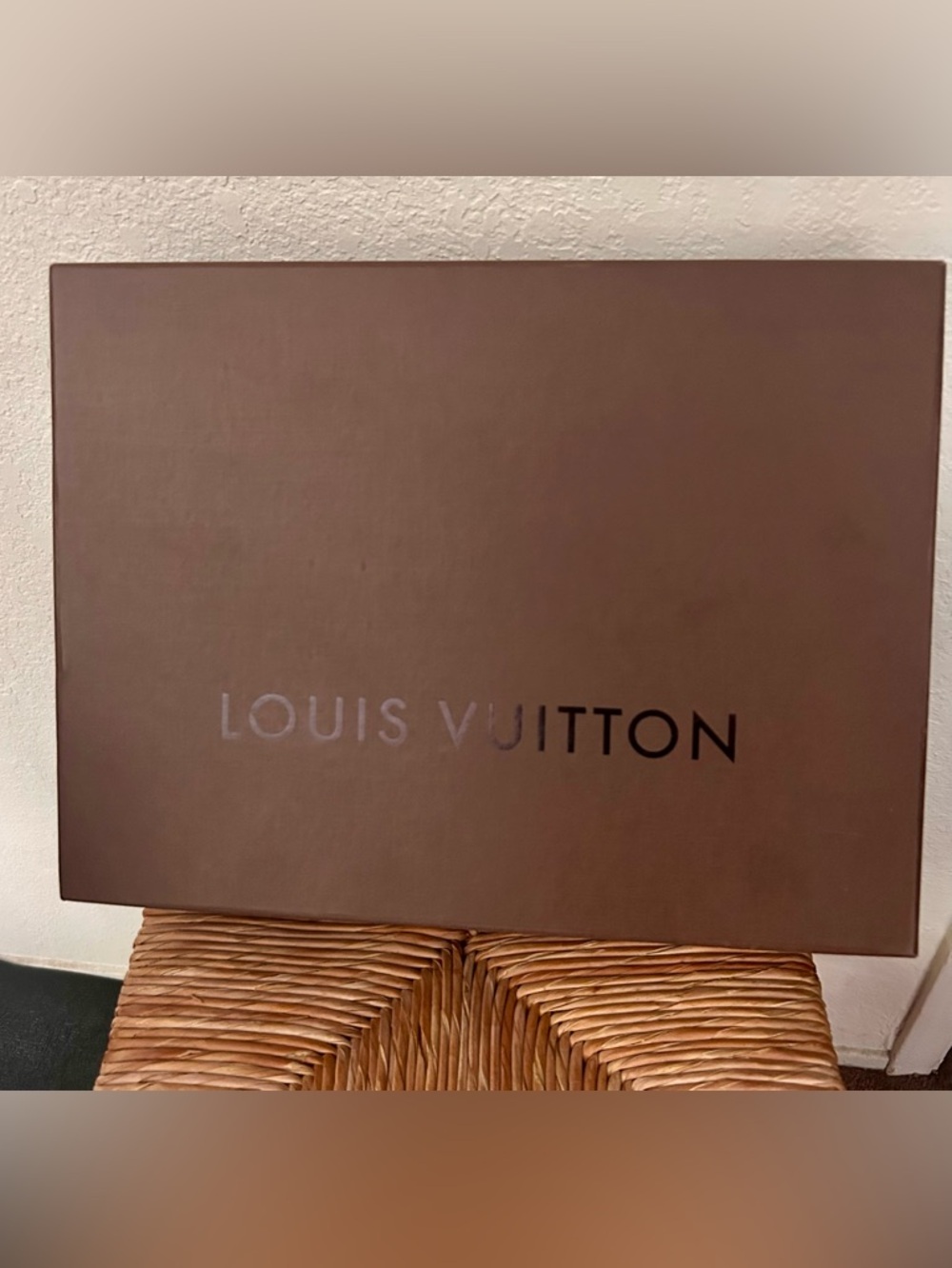 Louis Vuitton Brown Logo Box